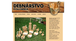 Desktop Screenshot of debnarstvo.bbinfo.sk