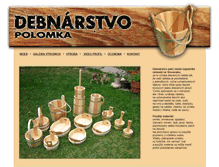 Tablet Screenshot of debnarstvo.bbinfo.sk